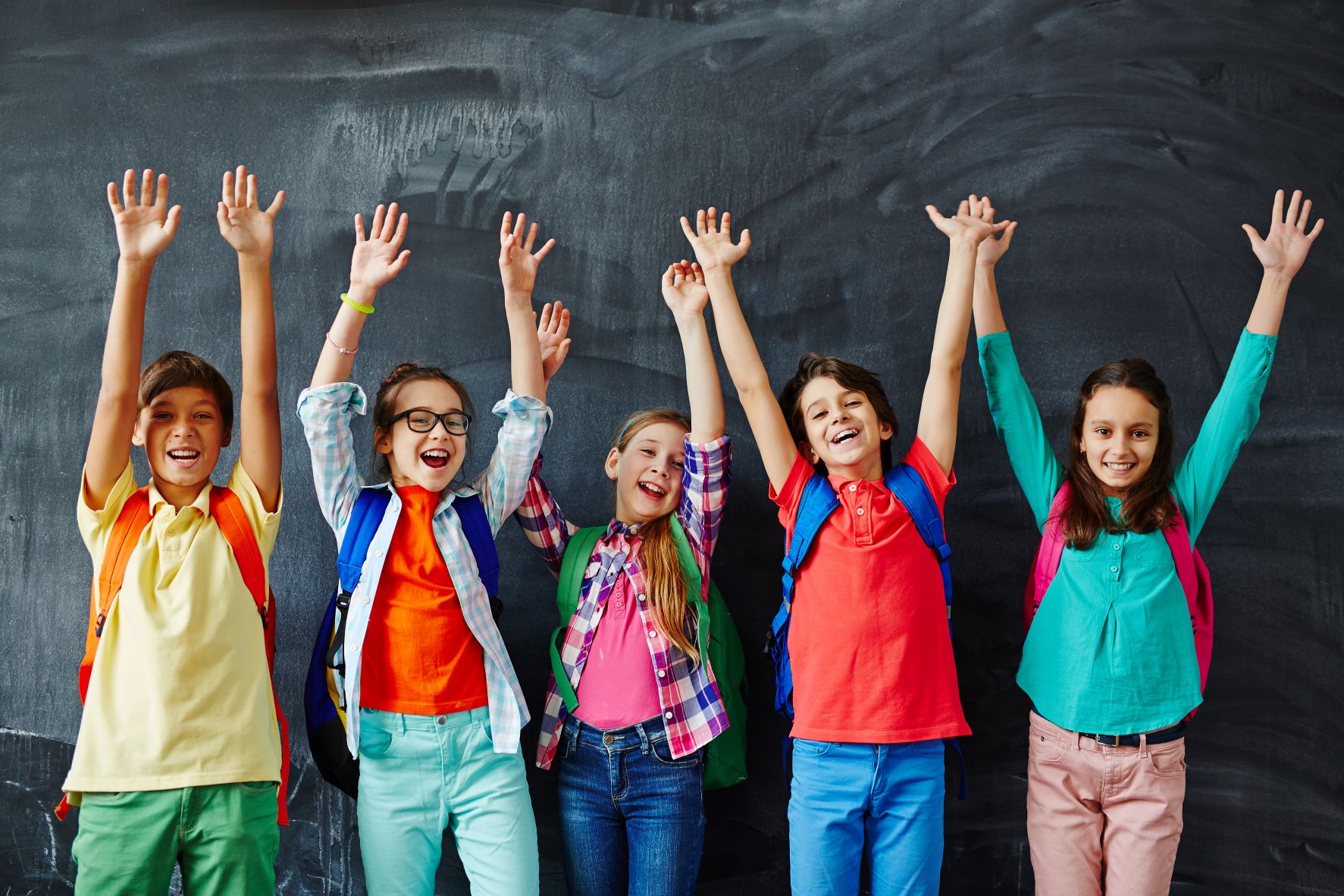 youthful student kid schoolboy raising email | WebJET CMS